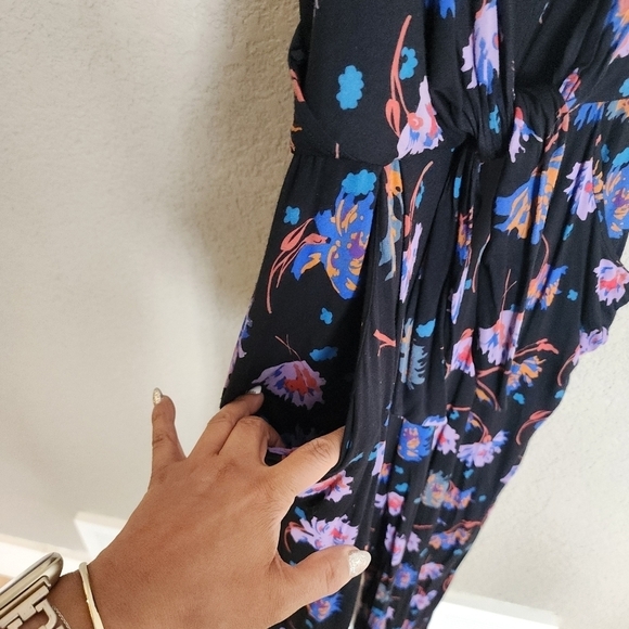 Moulinette Soeurs  front tie jumpsuit romper size Small - Picture 3 of 8